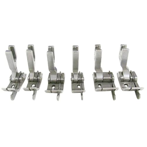 Prensatelas plano metal industrial para máquina de coser miniatura 1