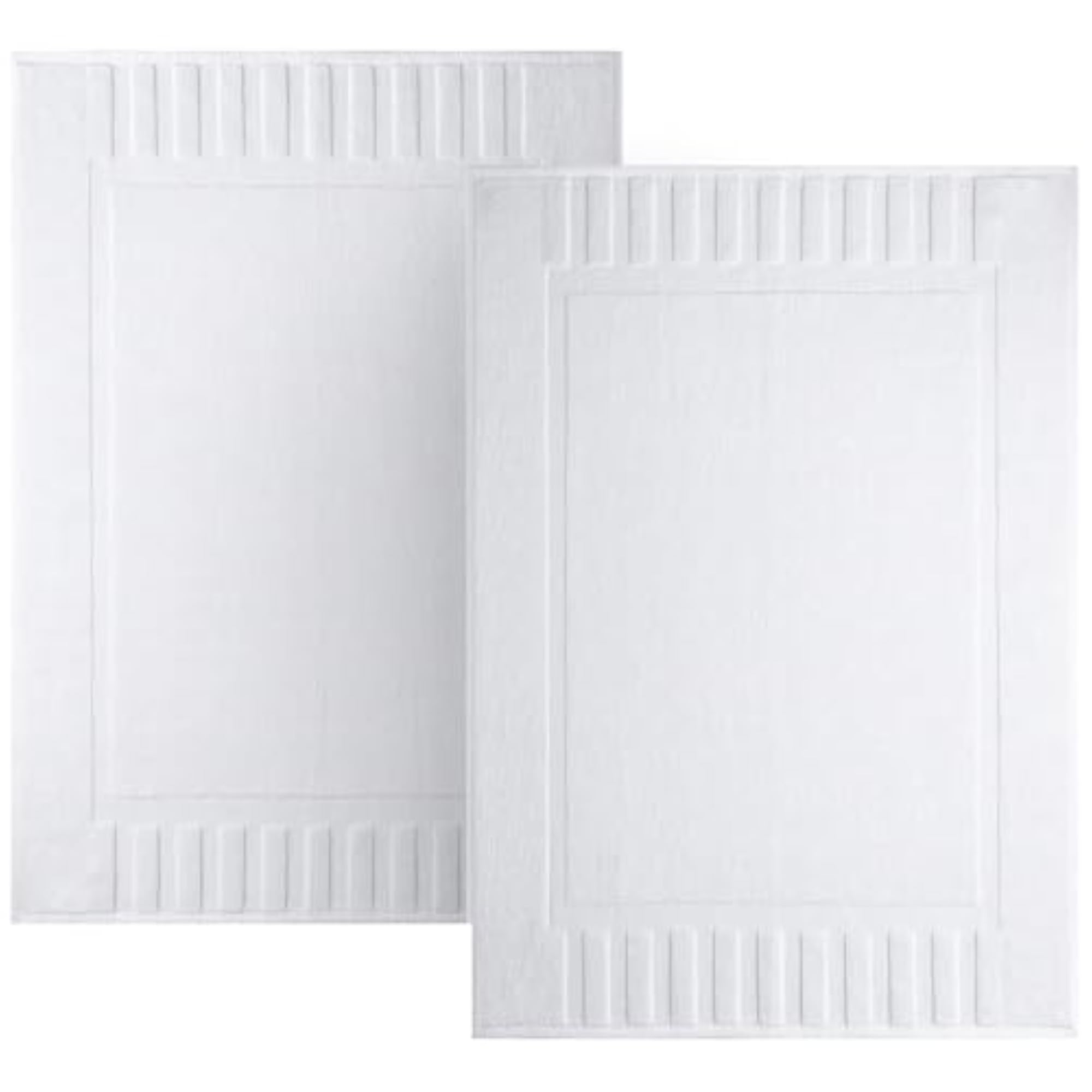Luxury Bath Mat Floor Towel Set, Absorbent Cotton