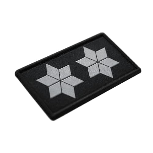 Patch Force - Dienstgradabzeichen Polizeioberkommissar (POK) gehobener Dienst (gD) - Als Abzeichen für Polizeiuniform, Schutzweste, Einsatztasche, Jacke oder Rucksack - gestickt, woven, textil Patch