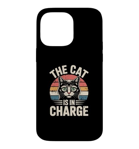 The Cat Is In Charge �X�}�z�P�[�X iPhone 14 Pro Max �p