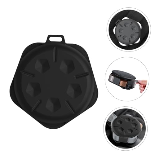 Caja organizadora portátil para monedas negra miniatura 6