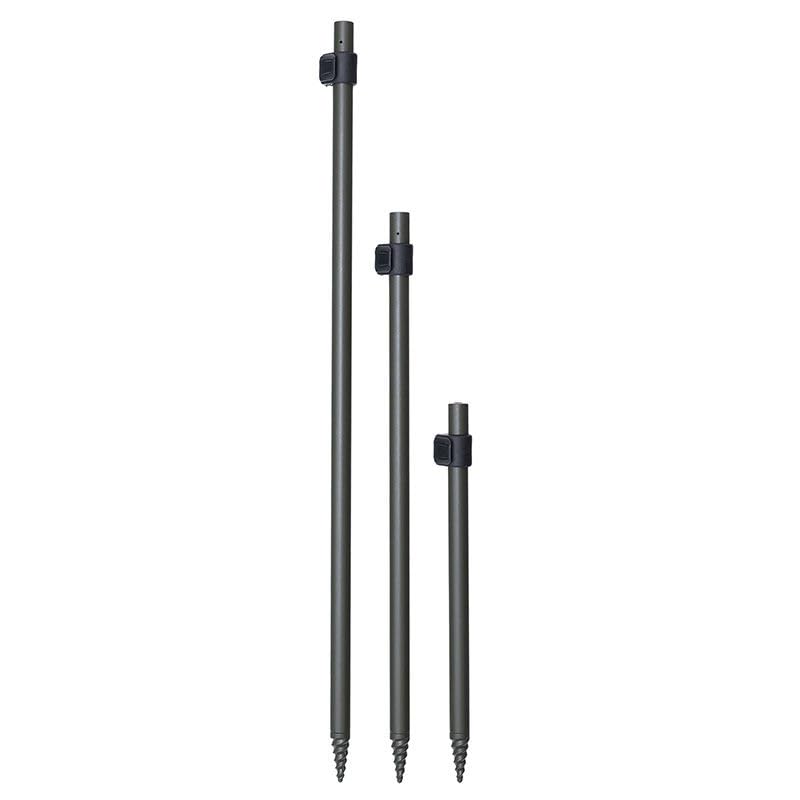 Drennan Specialist Bank Sticks | Lightweight | Adjustable Bank Sticks | Durable Matt Green | Spiral Point | Secure Cam-Lock | 60cm (24”) extends to 108cm (43”)