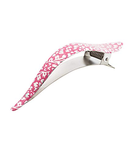 Ficcare Maximas Sunrise Primavera Hair Clip In Breezy Pink And Silver - S #TOP15