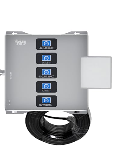 Amplificador de Señal Móvil, Repetidor de Cobertura 2G 3G 4G para Teléfonos Celulares, Amplificador de Red