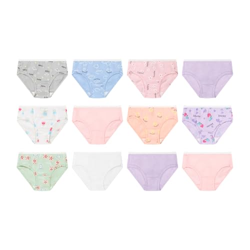 Image of Hanes Girls' Hanes Girls' 20-pack Tagless Cotton Brief Panties
