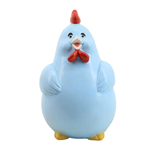Pots de fleurs décorés avec figurine poulet zodiaque en résine haute qualité extérieur