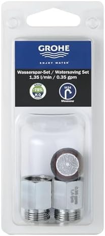 GROHE Wasserspar- Set (Durchfluss 1,9/min, passend für M22/24  