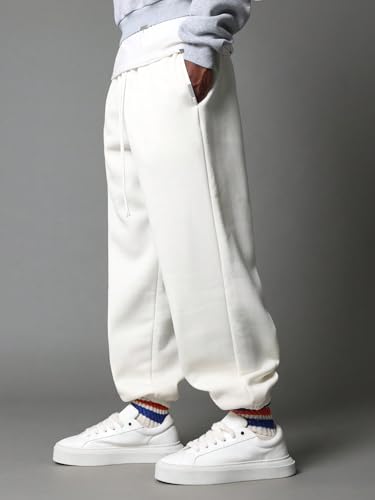 Image of dockstreet Mens Baggy fit Jogger /Sweatpants /Gym Gear, Trouser, Loose Home Relaxed Pants