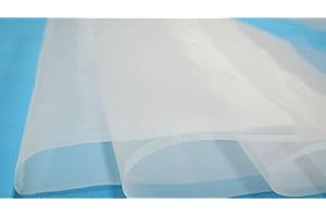 500 Micron Woven Mesh Nylon Filter Sheet Off-White Polyester Food Strainers (50"x30")