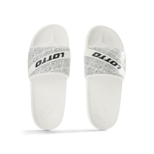 Lotto Men Midway GFX White Slides