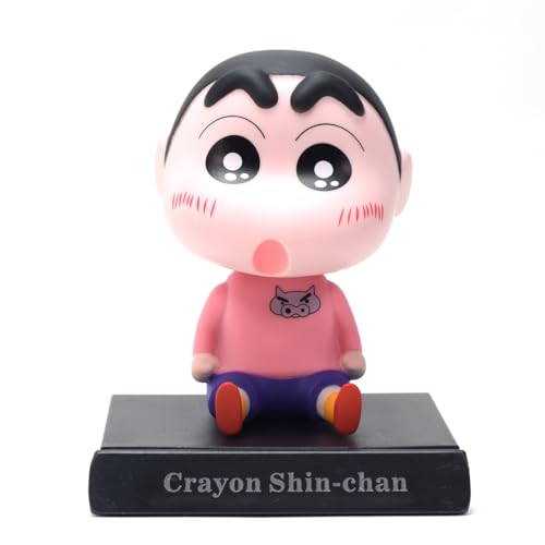 Super Hero Action Figure Limited Edition Bobblehead with Mobile Holder for Car Dashboard, Office Desk & Study Table (Pack of 1) (Pink Shinchan) (B0CJNHPBZ5) Amazon Price History, Amazon Price Tracker
