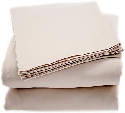 King Size Sheet Set - Luxury Cotton - Extra Soft Sateen - Deep Pockets - Easy Fit - Breathable & Cooling - Hotel Luxury Bed Sheets 4-Piece Set King - Light Blue