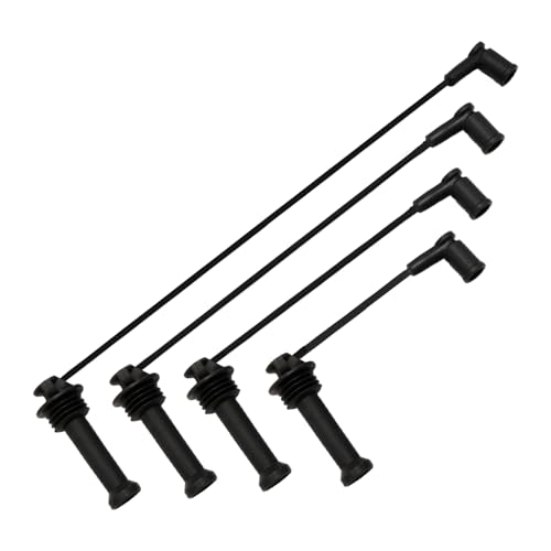 Hoypeyfiy 1335369 Zündkabelsatz, Ersatz für Fiesta MK4 MK5 MK6 Focus MK2 MK3 Fusion C30, Ersetzt 1335371 1110740 1110741