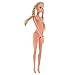 P Prettyia 30cm Cuerpo Desnudo de Muñeca Muchacha Articulada con Peluca Larga Juegos Pretende para Niños - #3