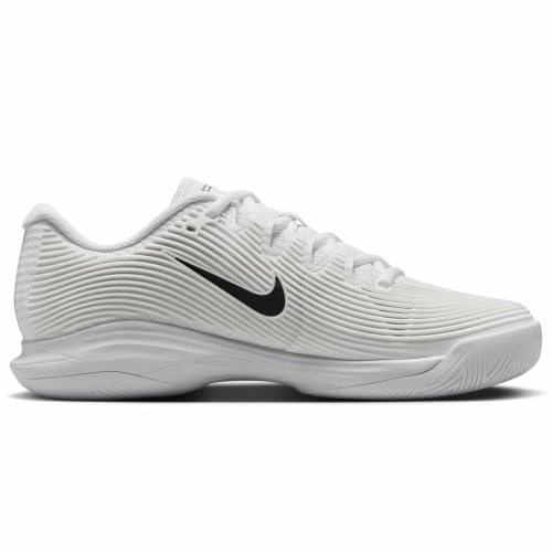 Nike Nike Vapor 12 Women's Hard Court Tennis Shoes (FV5554-100, White/Summit White/Black) Size 8.5
