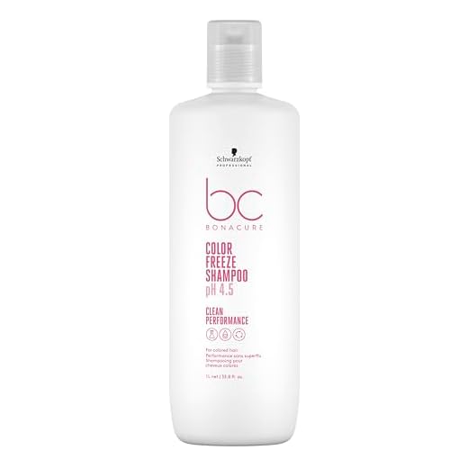 Schwarzkopf BC Color Freeze Shampoo 1000ml Mehrfarbig