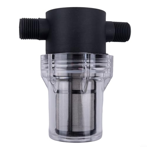 Drivstraw Filtro de agua para sistema de riego de jardín, dispositivo de filtración de plástico de 2 pulgadas con tamiz de 180 micras, área de filtro efectiva de 0 m², compatible con manguera y
