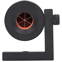 L Bar Mini Prism, Total Station Prism 90 Degree Right Angle Copper Prism Glass, Support Measure Detection, Compatible with,
