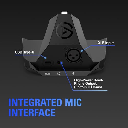 Image of Elgato XLR Dock MK.2 for Stream Deck +, Audio Interface | 80dB gain, Phantom power, Clipguard 2.0, Onboard voice effects and EQ, Works with Wave Link software, USB-C