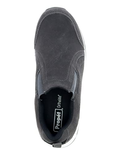 Image of Propet Mens Cash Slip On Sneakers Shoes Casual - Grey