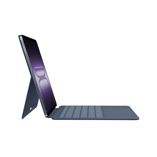 Image of OnePlus Pad 3 Smart Keyboard - Detachable Bluetooth Keyboard & Touchpad, Magnetic Attachment, Adjustable Angle (110-165), Full-Size Layout with AI Key & NFC File Transfer.