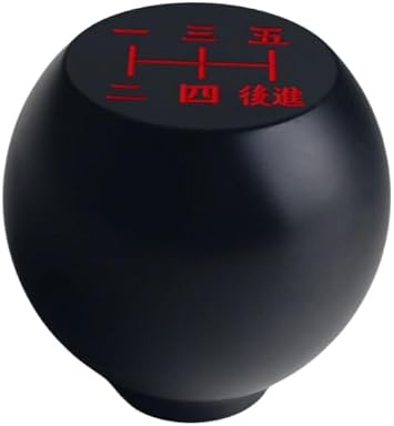 JGR Black Billet Aluminum Flat Top 5 Speed Japanese Weighted Shift Knob Shifter Custom M12x1.25 M10x1.5 M10x1.25 M8x1.25