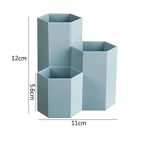 Mallette de rangement bleu lac avec 3 compartiments ouverts - 3