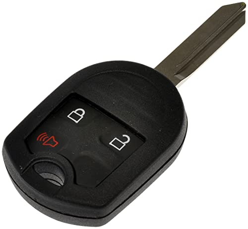 Boîtier de réparation pour télécommande Dorman 95633 coque clé Ford noire