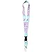 Love Pink Detachable Lanyard Teal for keys cell phones clip clasp breakaway heavy duty