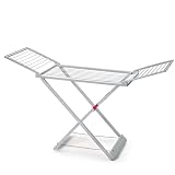 PlasticForte Stendibiancheria Pieghevole per Casa e Giardino - Perfetto per Interni ed Esterni - 180 x 108 x 55 cm