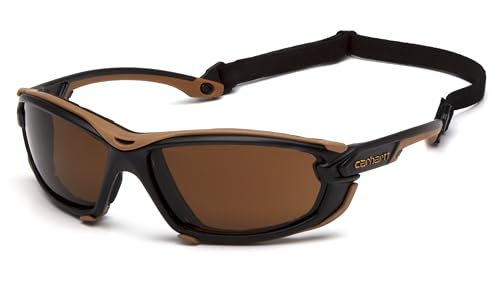 Listado de Targmex - 5 favoritos. 46 Carhartt Toccoa Safety Glasses, Black/Tan Frame, Sandstone Bronze H2MAX Anti-Fog Lens