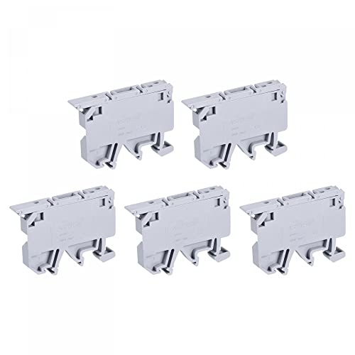 Portafusibles para carril DIN y bloques de terminales ASK1/EN LD 220 V gris