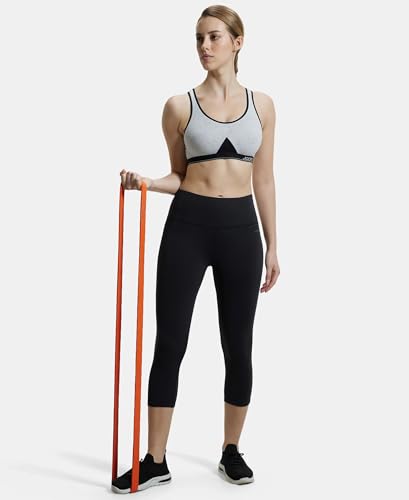 Image of Jockey 1376 Active Bra | Wirefree | Non Padded | Full Coverage Slip-On with Wider Straps | Super Combed Cotton Elastane Fabric