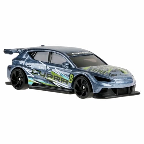 Hot Wheels Cupra e-Racer Nightspeed 5/10 Escala 1:64 Gris miniatura 2