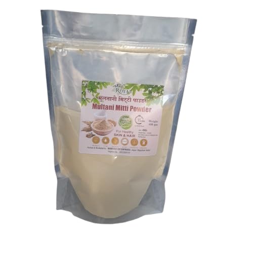 100% Pure Organic & Natural Multani Mitti Powder (Fuller's Earth) For Skin & Hair care (400g)_19-image-23