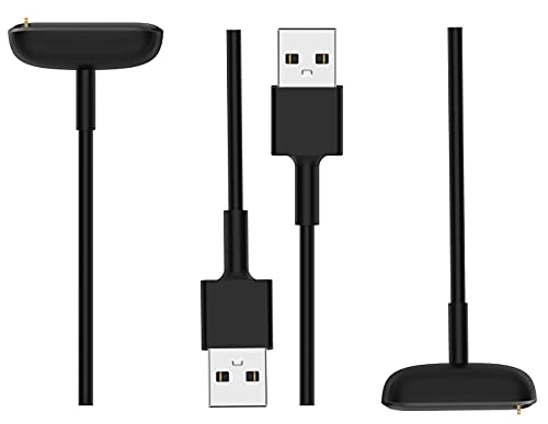TenCloud�[�d�N���b�v Fitbit Luxe/Charge 5�Ή� - �����pUSB�[�d��A�_�v�^�[�[�d�R�[�h�[�d�P�[�u�� Luxe�X�}�[�g�t�B�b�g�l�X�E�H�b�`�p