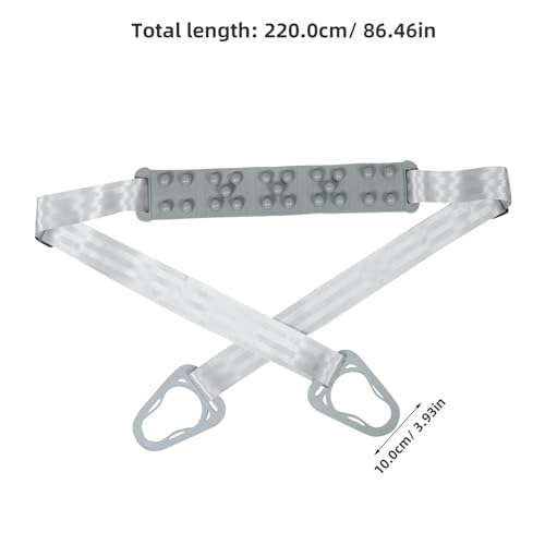 Cinturón de cinta de correr con material PU y nylon ajustable 2