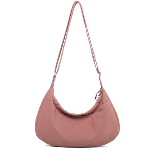 Lightweight Crescent Bag Nylon Crossbody Bags for Women Multi-Pocket Sling Hobo Luna Bag Women's Shoulder Handbag for Travel2