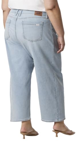 Levi Strauss Signature Gold Women's Heritage Barrel Jeans (Available in Plus), (New) Pompeii Light, 26 Plus - image 2
