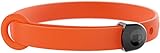 Picture of Dog and Puppy Collar - Comfortable, Soft and Lightweight Adjustable Collars with Name Tag Ring for Miniature Dogs and Puppies - Non Breakaway Cat Collar by Nuvuq (Orange, Mini)
