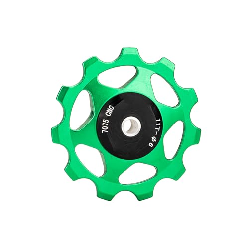 Bicycles Rear Derailleur Pulley 11T Metal Bearing Aluminum Alloy Guide Wheel Rear Derailleur Pulley Replacement Part