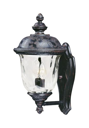 Maxim Carriage House VX-Two Light Outdoor Wall Mount in Early American Style Made with Vivex Material for Coastal Environments