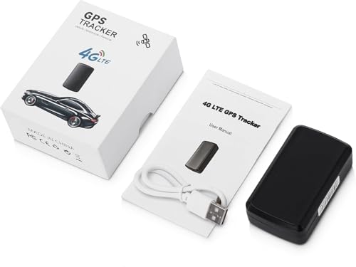 LMHOME GPS 4G Langzeit GPS-Tracker Power Finder für Oldtimer, Auto, Fahrzeuge, Boote, Anhänger und mehr inkl. Magnet-Befestigung - bis zu 90 Tage ohne Aufladen