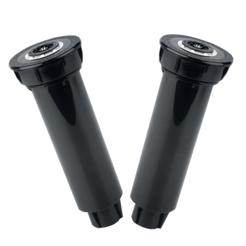 Sosoport 2pièces Têtes Arrosage Automatiques Rétractables Pour Jardin Système Irrigation Pelouse Filtre Intégré Installation Facile Matériau Solide Arroseur Rotatif Pour Pelouse Et Jardin