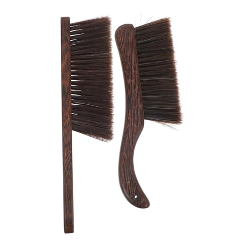 Ciieeo 2Pcs Handle Soft Bristle Cleaning Brush for Sofa Bed and Counter Handheld Whisk Broom for Efficient Home Cleaning and Corner Access