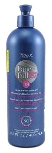Roux Fanci-Full Rinse #49 Ultra White Minx 15.2 Ounce (Pack of 3)