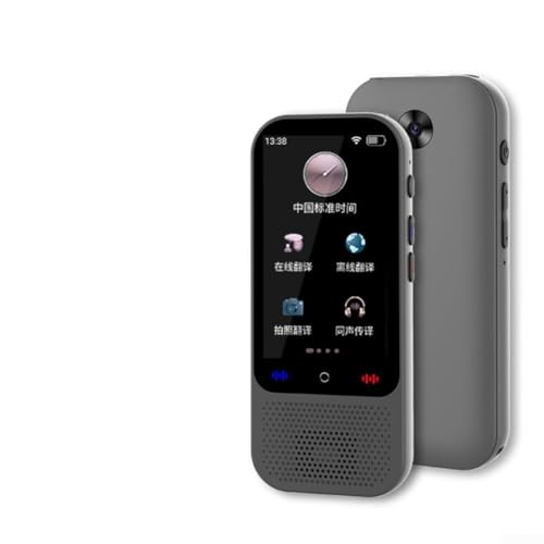 Sprachübersetzungstool für Reisende, Lernende und Profis, die Sprachübersetzung in Echtzeit in 144 Sprachen mit Offline-Funktionalität anbieten (S80 Pro)