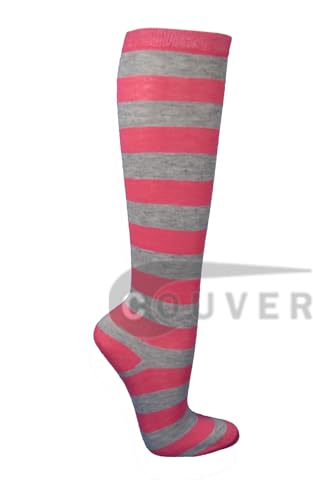 Image of SocksKnee Women Multi-Pack Colorful Variety Design Assorted Activewear Knee-High Stocking Socks, 9-11