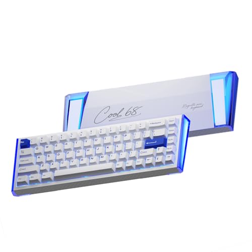 DAREU COOL68 0.01mm ���s�b�h�g���K�[�Ή� �Q�[�~���O�L�[�{�[�h �L��8000hz�|�[�����O���[�g ���C�X�C�b�` �z�b�g�X���b�v SOCD�Ή� �e���L�[���X 65%�p��z�� ��/�u���[�y1�N�ԃ��[�J�[�ۏ؁z