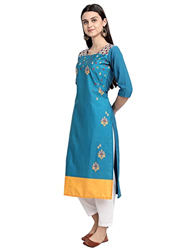 Image of Women's Crepe Regular Kurta